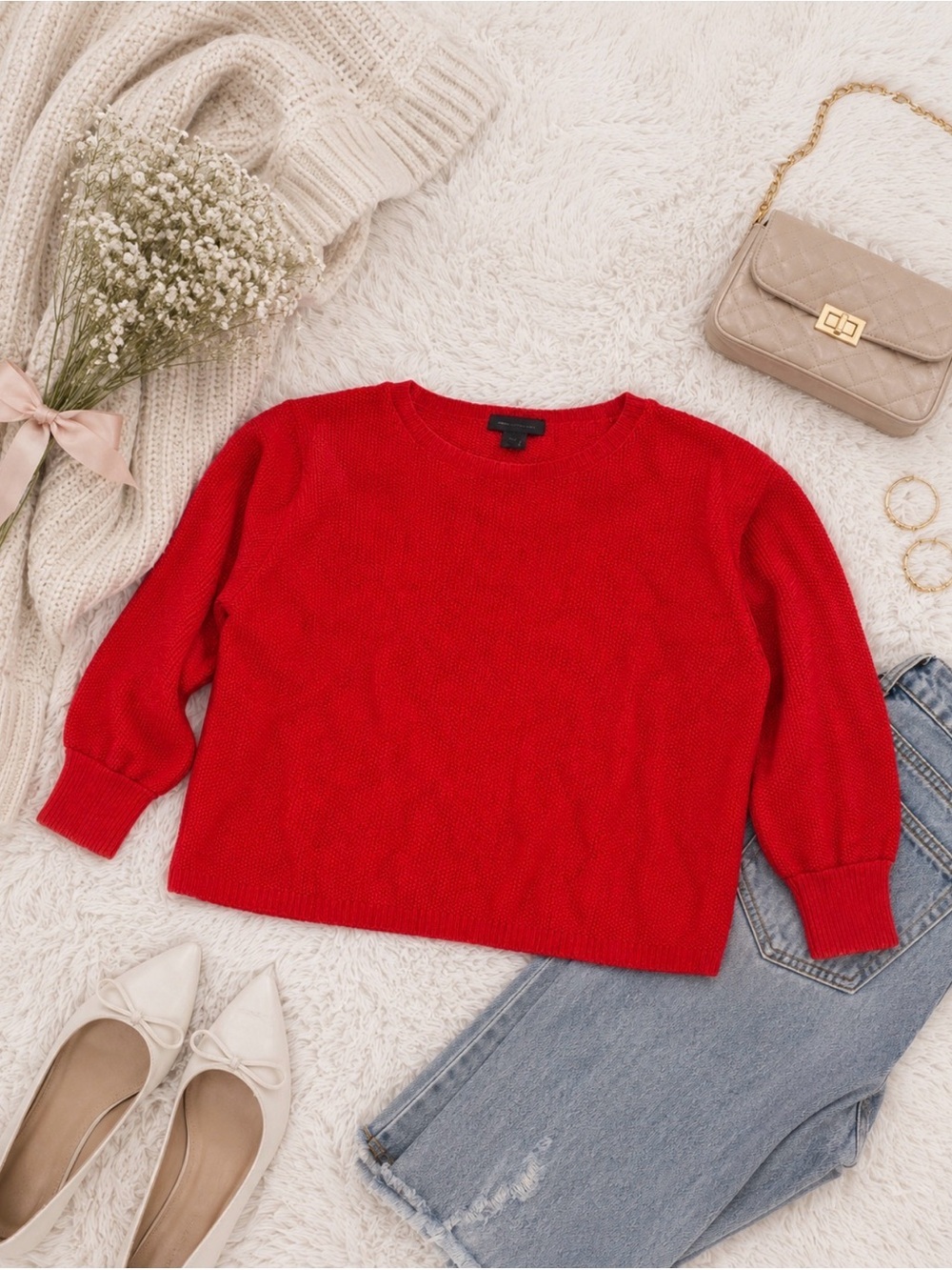 Moss Stitch Mozart Jumper